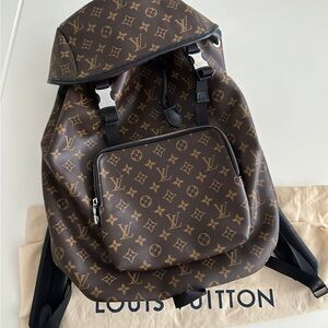 Louis Vuitton Classic Monogram Backpack in Brown